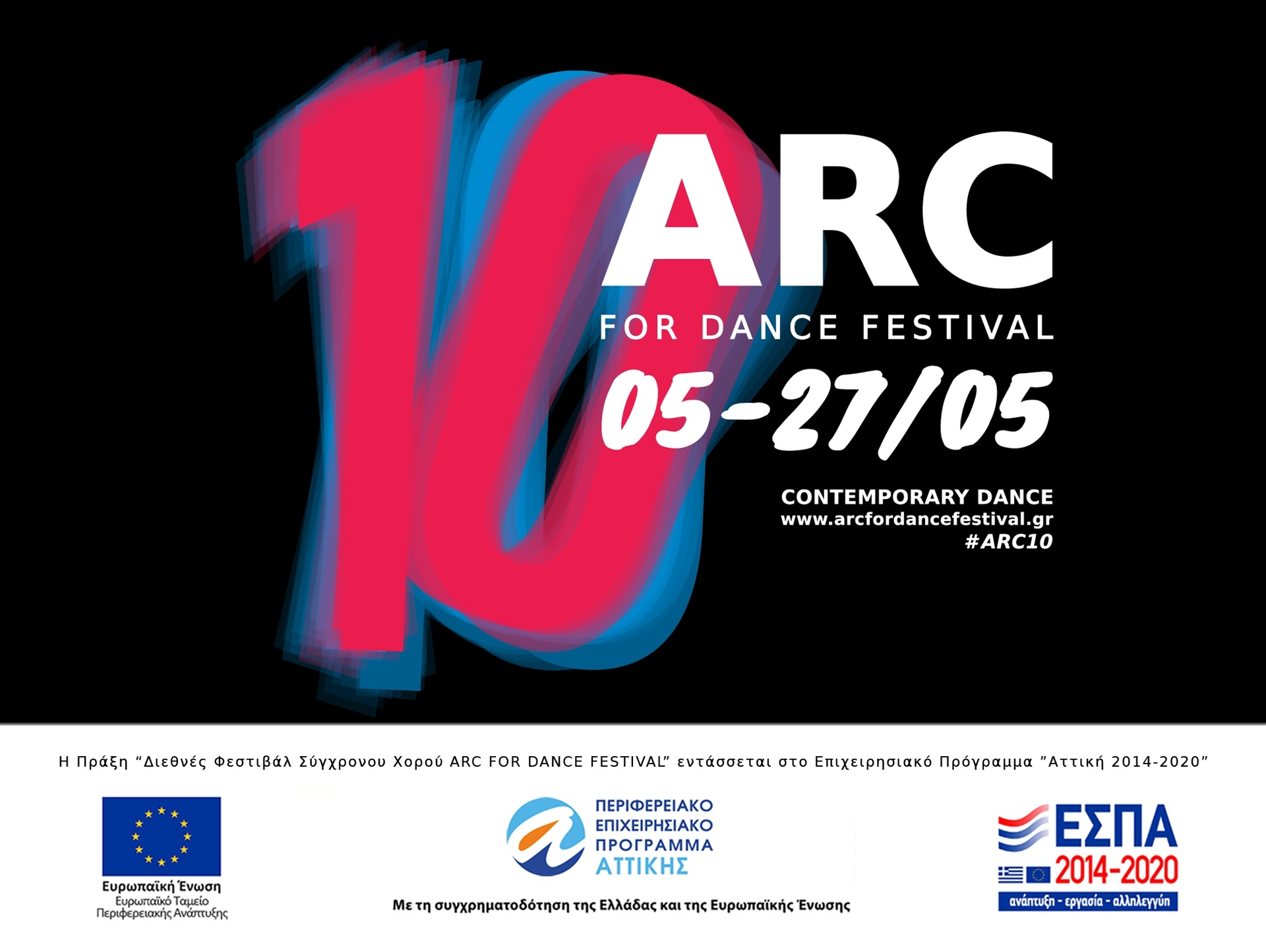 Πριν από 10 χρόνια γεννήθηκε το Διεθνές Φεστιβάλ Σύγχρονου Χορού ARC FOR DANCE FESTIVAL