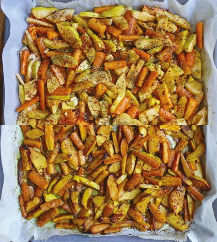 Quince Carrot Baked