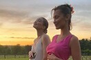 Η Bella Hadid συγκρίνει την φουσκωμένη κοιλιά της «από μπέργκερ» με την έγκυο αδερφή της