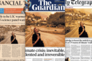 Η άηχη κραυγή της 81χρονης από την Εύβοια στα πρωτοσέλιδα των μεγαλύτερων εφημερίδων