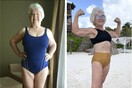 Έχασε 30 κιλά, άρχισε να σηκώνει βάρη κι έγινε fitness influencer στα 75: «Πριν υπήρχα, τώρα ζω»