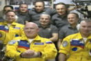 Τρεις Ρώσοι κοσμοναύτες έφτασαν στον ISS φορώντας τα χρώματα της ουκρανικής σημαίας