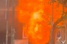 Αχαρνών: Βίντεο από εκρήξεις και φωτιά σε κτίριο - Ένας σοβαρά εγκαυματίας