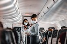 Κορωνοϊός-Ο ΠΟΥ υποστηρίζει τη χρήση μάσκας σε πτήσεις μεγάλης διάρκειας 