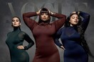 «The New Supers»: Τρία plus size μοντέλα για πρώτη φορά στο εξώφυλλο της British Vogue