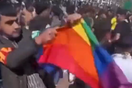 Ντιγιάρμπακιρ: Έσκισαν και ποδοπάτησαν την σημαία του «ουράνιου τόξου» 