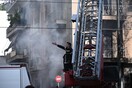 Φωτιά σε εγκαταλελειμμένο εργοστάσιο στην Αχαρνών