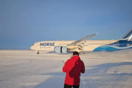 Η στιγμή που ένα Dreamliner προσγειώνεται για πρώτη φορά στην Ανταρκτική