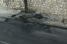 Τροχαίο στην Νέα Φιλαδέλφεια: Αυτοκίνητο συγκρούστηκε με κολώνα και πήρε φωτιά