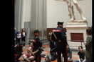 Ιταλία: Ακτιβιστές αλυσοδέθηκαν μπροστά από τον Δαβίδ του Μιχαήλ Άγγελου