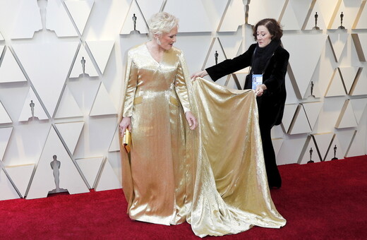 Όσκαρ 2019: Το χρυσό φόρεμα της Γκλεν Κλόουζ ζύγιζε 19 κιλά και είχε 4 εκατομμύρια χάντρες