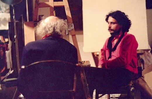 Γιάννης Τσαρούχης. Σπουδή για πορτραίτο. 1981