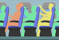 Πώς, με το πέρασμα των χρόνων, συρρικνώθηκαν τα αεροπορικά καθίσματα