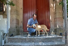 Το σκυλί της 43χρονης που σκοτώθηκε στη Βρίσα έσκαβε τα ερείπια για να την ξεθάψει και έμεινε εκεί κλαίγοντας