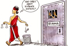 Το σκίτσο του Latuff για την Ηριάννα: «Ποιος νοιάζεται για αποδείξεις;»