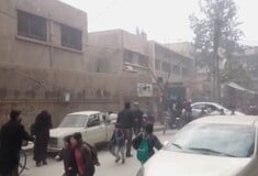 Ο δρόμος προς το σχολείο στο Χαλέπι