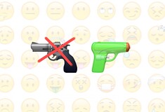 H συμμορία με τα νεροπίστολα - Tι αλλάζουν Facebook και Microsoft στα emoji