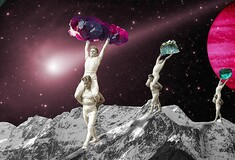 Το ψηφιακό κολάζ του Νίκου Μαραντίδη, ένας παράξενος σουρεάλ πλανήτης