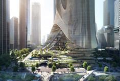 Οι πανύψηλοι δίδυμοι ουρανοξύστες των Zaha Hadid Architects στη Σέντσεν της Κίνας