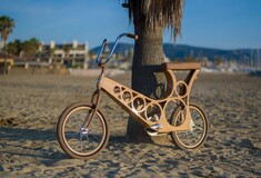 Ποδήλατα από ξύλο και μπαμπού