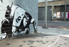 Ένα χαμένο έργο του Banksy επανέρχεται σε δημόσια θέα