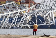 Βαλτιμόρη: Η κυκλοφορία στη γέφυρα είχε διακοπεί – Μόνο οι εργάτες βρίσκονταν πάνω