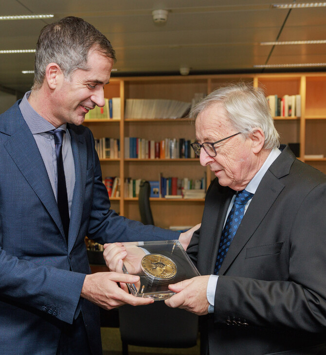 Στον Ζαν-Κλοντ Γιούνκερ το Βραβείο Δημοκρατίας της Αθήνας για το 2023
