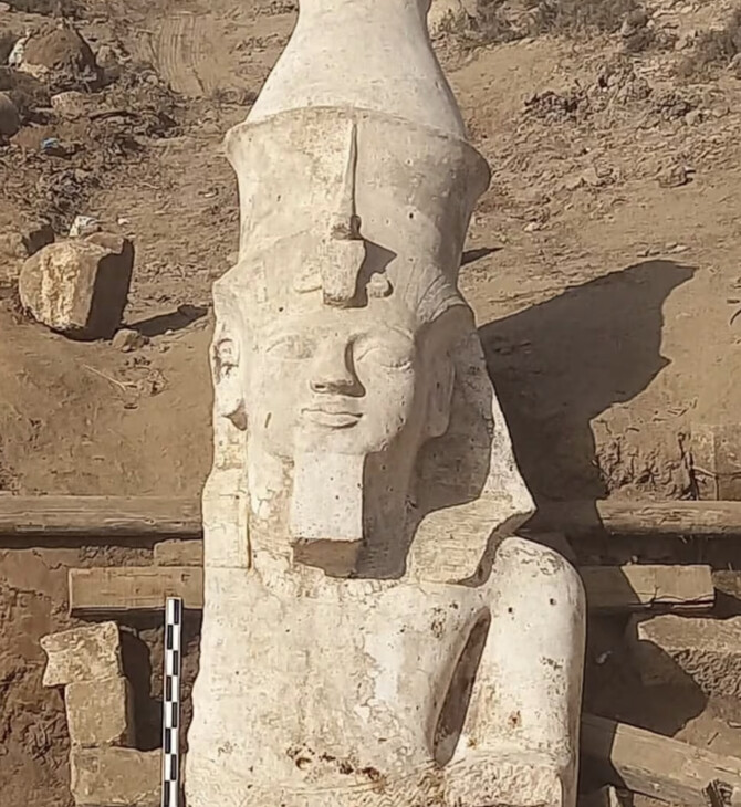 Άγαλμα του πιο ισχυρού φαραώ της Αιγύπτου αποκαλύφθηκε μετά από χιλιάδες χρόνια - Η σπασμένη φιγούρα του Ραμσή Β' 
