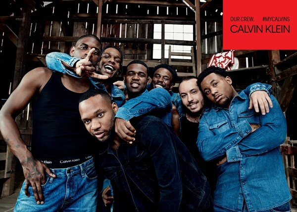 Οι A$AP Mob πρωταγωνιστούν στην τελευταία καμπάνια του οίκου Calvin Klein