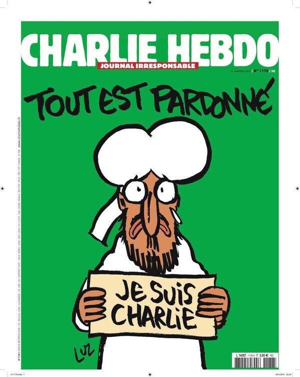 Κυκλοφόρησε το νέο εξώφυλλο του Charlie Hebdo