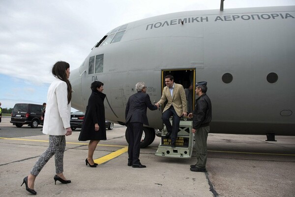 Η πτήση του Τσίπρα με το C-130 στη Ρίγα