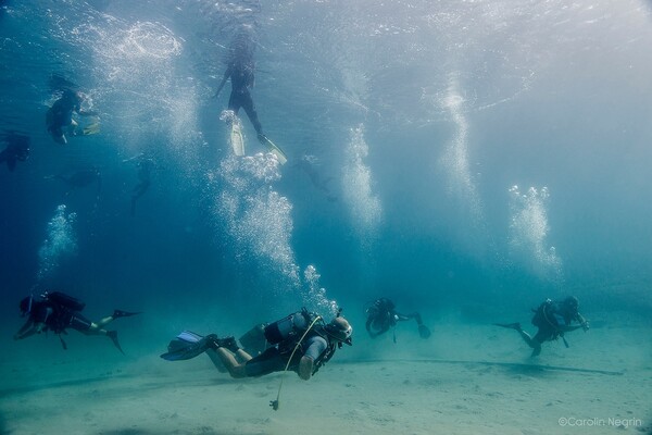 Στο Σούνιο κάνει πρεμιέρα η πρώτη υποβρύχια χορευτική - εικαστική παράσταση με υποβρύχιο κοινό στον κόσμο