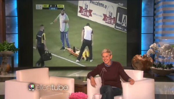 Το βίντεο με τους τραυματιοφορείς στη Λάρισα, στην εκπομπή της Ellen DeGeneres
