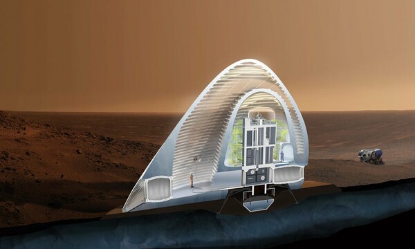 Έτσι θα είναι τα πρώτα σπίτια στον Άρη;