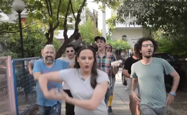 Tο βίντεο-παρωδία με τον Δημήτρη Μακαλιά ως Μαρίνα Σάττι που έχει γίνει viral
