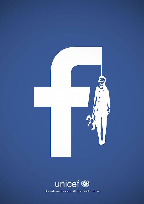 «Το Facebook μπορεί να σκοτώσει» - 3 εξαιρετικά δυνατές εικόνες για το μπούλινγκ στα social media