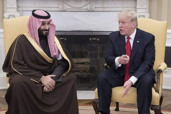 Tραμπ: O διάδοχος της Σαουδικής Αραβίας αρνήθηκε πως ξέρει τι συνέβη στον Κασόγκι