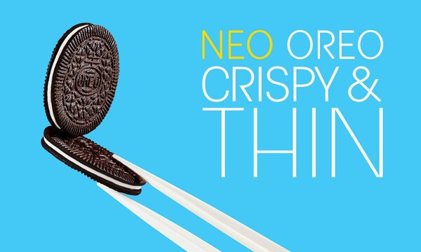Το αγαπημένο μπισκότο OREO, τώρα πιο λεπτό και τραγανό από πότε!