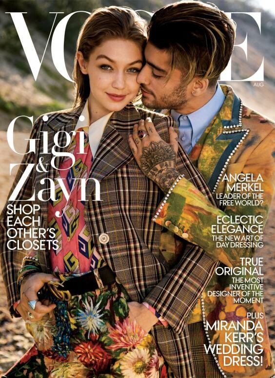 H Vogue ζήτησε συγγνώμη για το "genderfluid" ζευγάρι Gigi Hadid και Zayn Malik