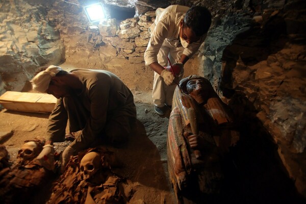 Σημαντική ανακάλυψη στην Αίγυπτο - Στο φως φαραωνικός τάφος του 1.000 π.Χ.
