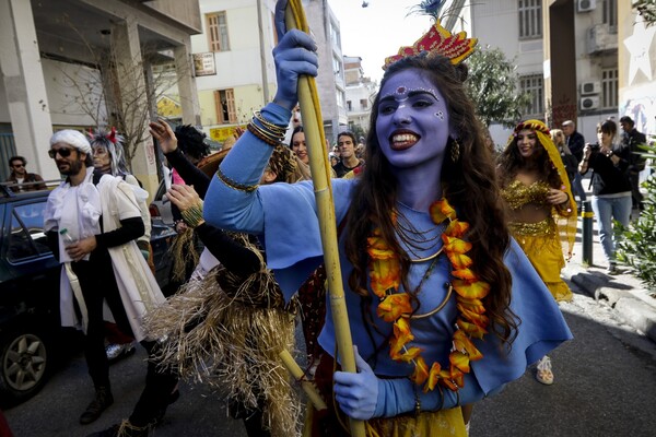 To αυθεντικό Καρναβάλι του Μεταξουργείου - Φωτογραφίες από το αποκριάτικο street party της Αθήνας