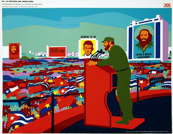 Η Επανάσταση του Φιντέλ Κάστρο, εικονογραφημένη