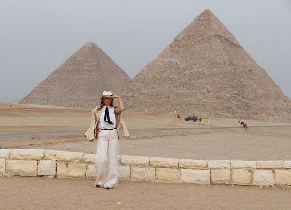 Η Μελάνια στις Πυραμίδες - Η δήλωση που προκάλεσε αίσθηση
