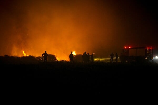 Σε ύφεση η πυρκαγιά στην Ελαφόνησο - Τεράστια η οικολογική και οικονομική καταστροφή