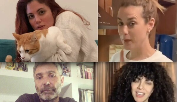 «Μένουμε Σπίτι»: Διάσημοι Έλληνες κλείνονται μέσα και ανεβάζουν βίντεο για τον κορωνοϊό