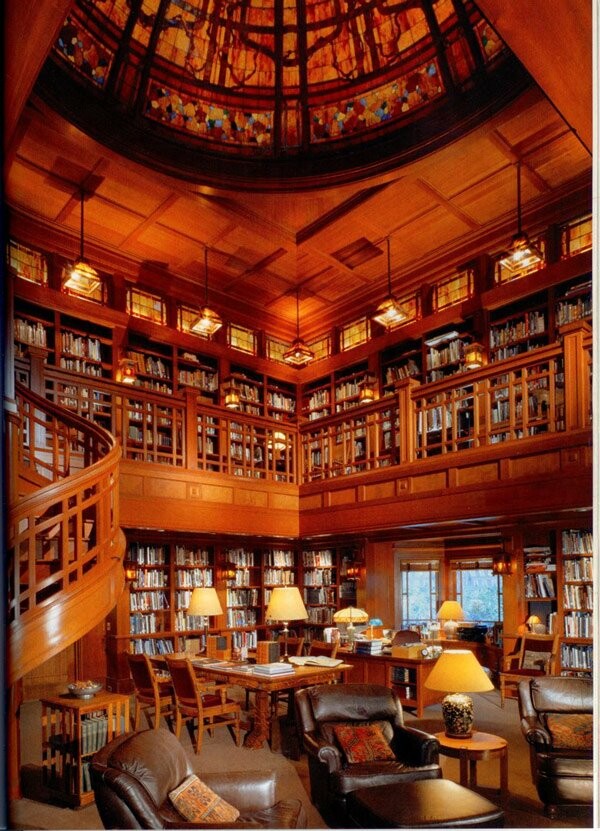 Οι ιδιωτικές βιβλιοθήκες των πλούσιων και διάσημων