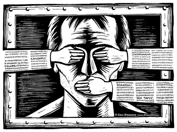 Παγκόσμια πρωτοτυπία: στη σημερινή Ελλάδα τη λογοκρισία την εισηγείται ο ίδιος ο πρόεδρος των δημοσιογράφων