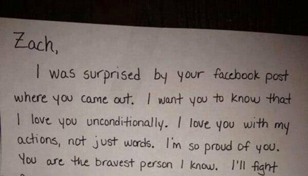 Έφηβος κάνει come out στο Facebook, η μητέρα του το ανακαλύπτει, και του γράφει αυτό το απίθανο γράμμα!