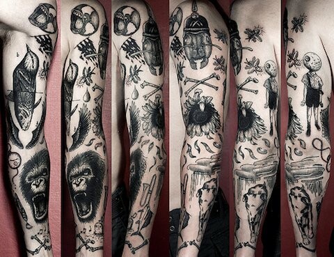 25 τατουάζ για τον Tom Waits