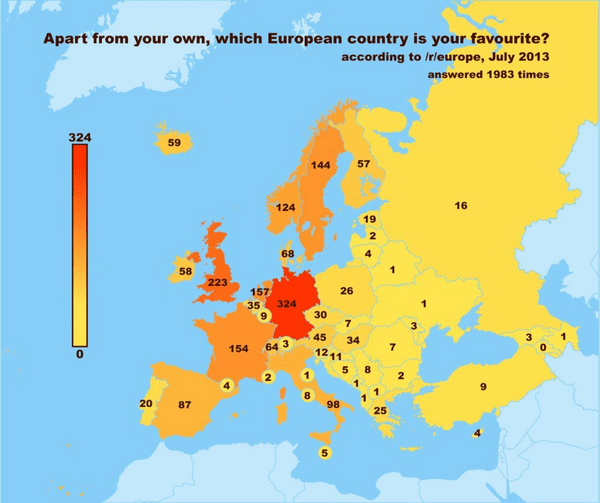 Τι λένε οι Ευρωπαίοι για τους υπόλοιπους Ευρωπαίους